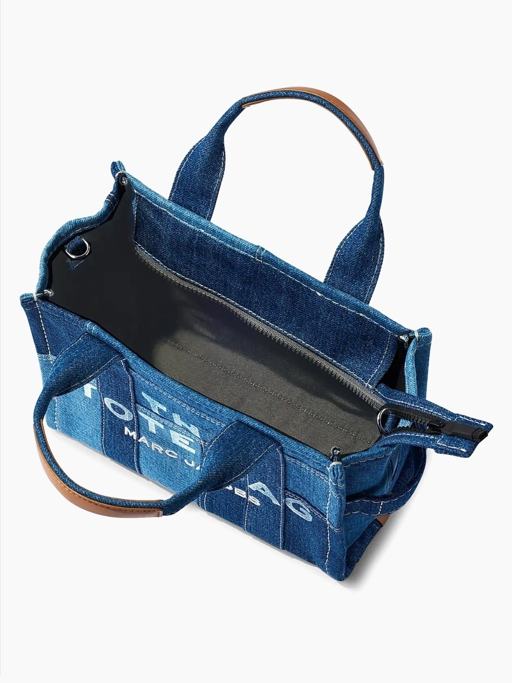 Marc Jacobs Small Denim Tote Bag - Picture 11 of 15